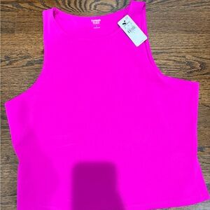 Express Bright Pink Tank Top NWT